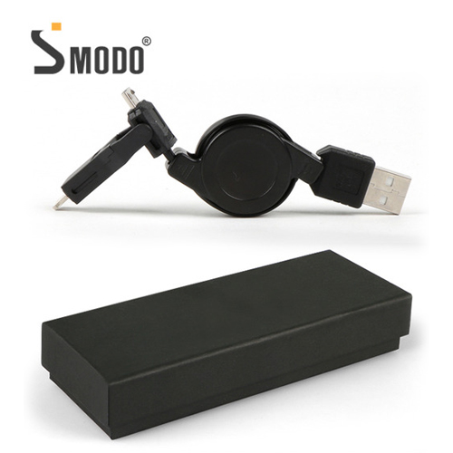 [S-MODO] 218 USB 2단 충전릴잭 (데이터 케이블)
