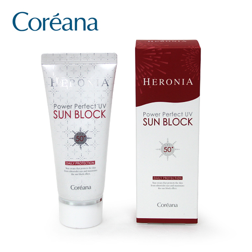 [코리아나] Heronia Power Perpect UV Sun block SPF 50+ PA+++ / 50g