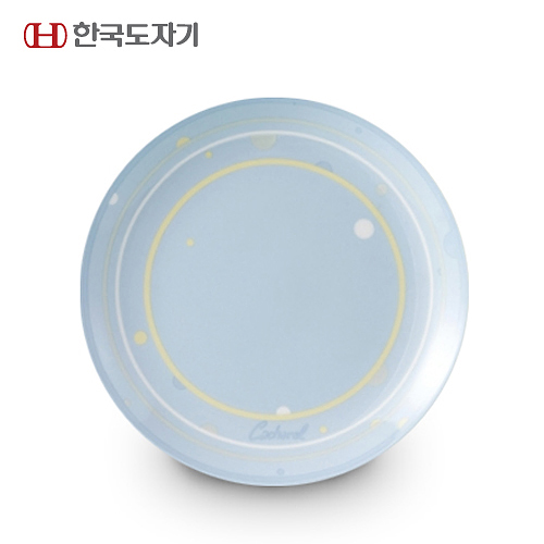 [한국도자기] 까사렐 버터플라이 8 접시(블루)