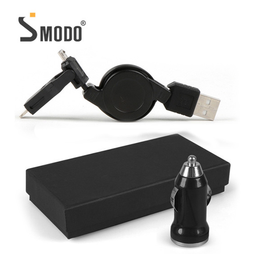 [S-MODO] 219 USB 2단충전릴잭 차량용 시거잭세트 (데이터전송가능)