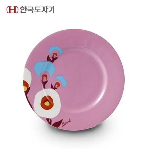 [한국도자기] 까사렐 폴로나이즈 8접시 핑크