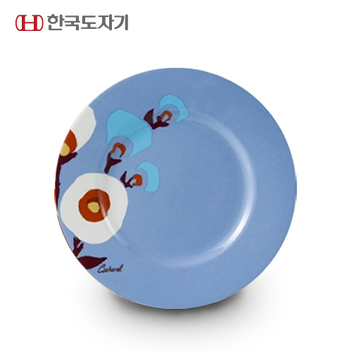 [한국도자기] 까사렐 폴로나이즈 8접시 블루